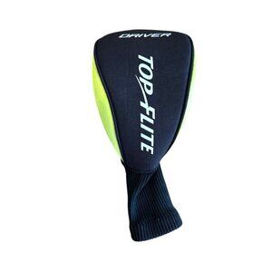 Top Flite Driver Head Cover ~ Driver Head Cover ~ Golf Club Head Cover Neon